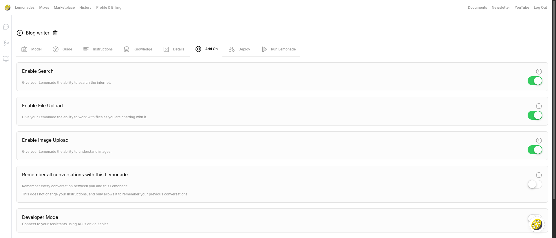 Lemonade Editor Guide - LaunchLemonade
